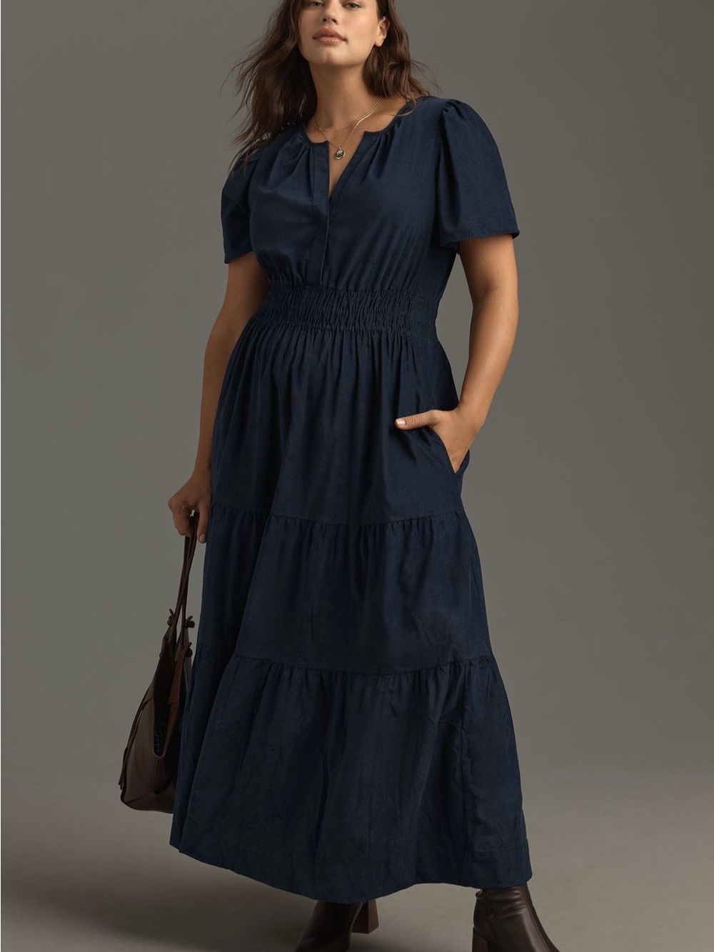 Anthropologie Somerset Maxi Dress: Corduroy Edition